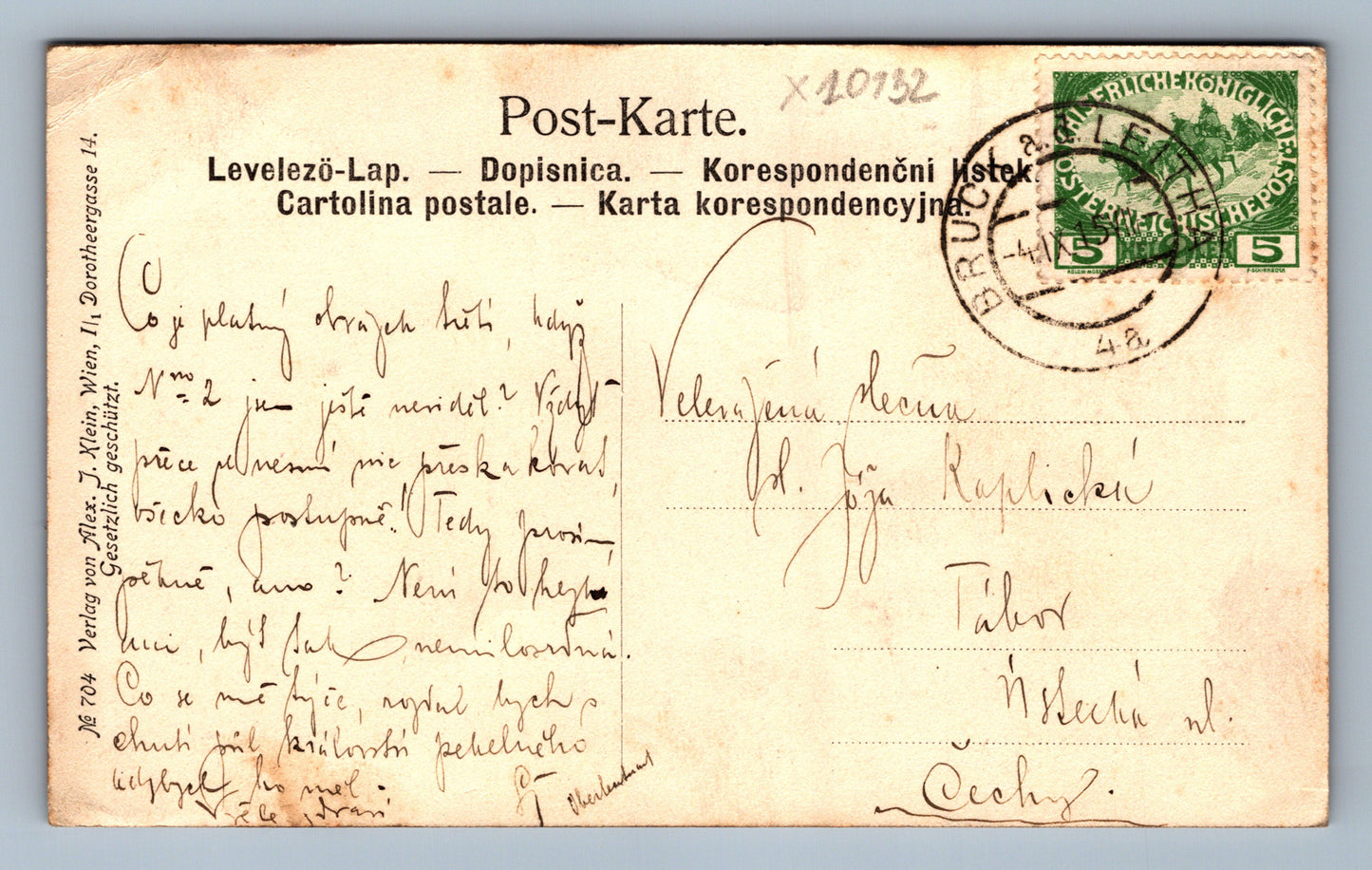 Pohlednice GRUSS AUS BRUCK A. L. (x20132)
