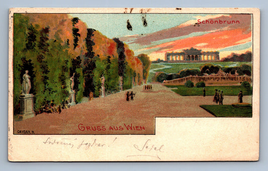 Pohlednice GUSS AUS WIEN (x20134)