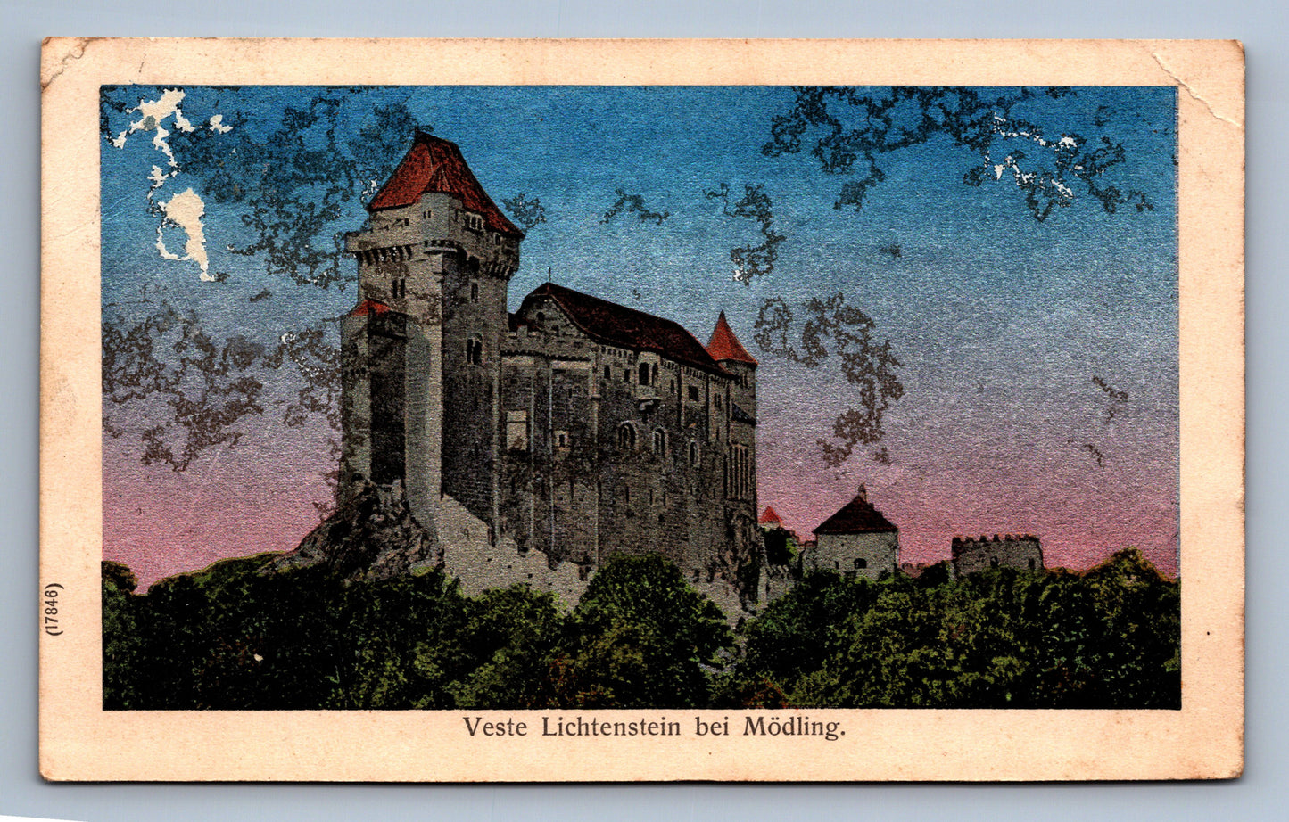 Pohlednice VESTE LICHTENSTEIN BEI MÖDLING (x20136)