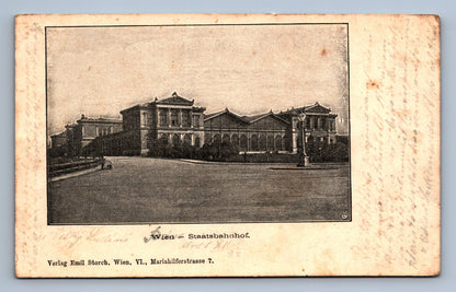 Pohlednice WIEN - STAATSBAHNHOF (x20137)