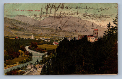 Pohlednice LEINZ MIT SCHLOSS BRUCK (x20142)