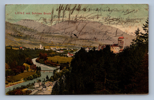 Pohlednice LEINZ MIT SCHLOSS BRUCK (x20142)