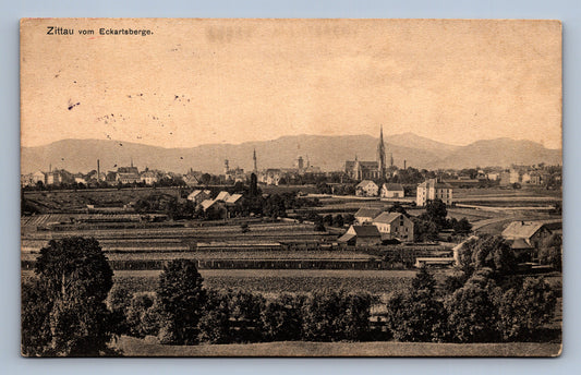 Pohlednice ZITTAU VOM ECKARTSBERGE (x20143)