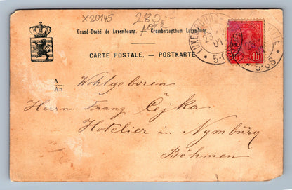 Pohlednice LUXEMBURG AVANT 1867 (x20145)