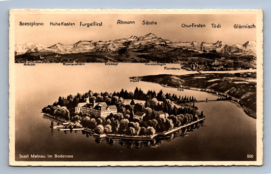 Pohlednice INSEL MAINAU IM BODENSEE (x20152)