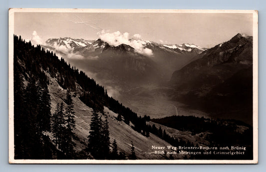 Pohlednice NEUER WEG BRIENZER - ROTHORN NACH BRÜNIG (x20158)