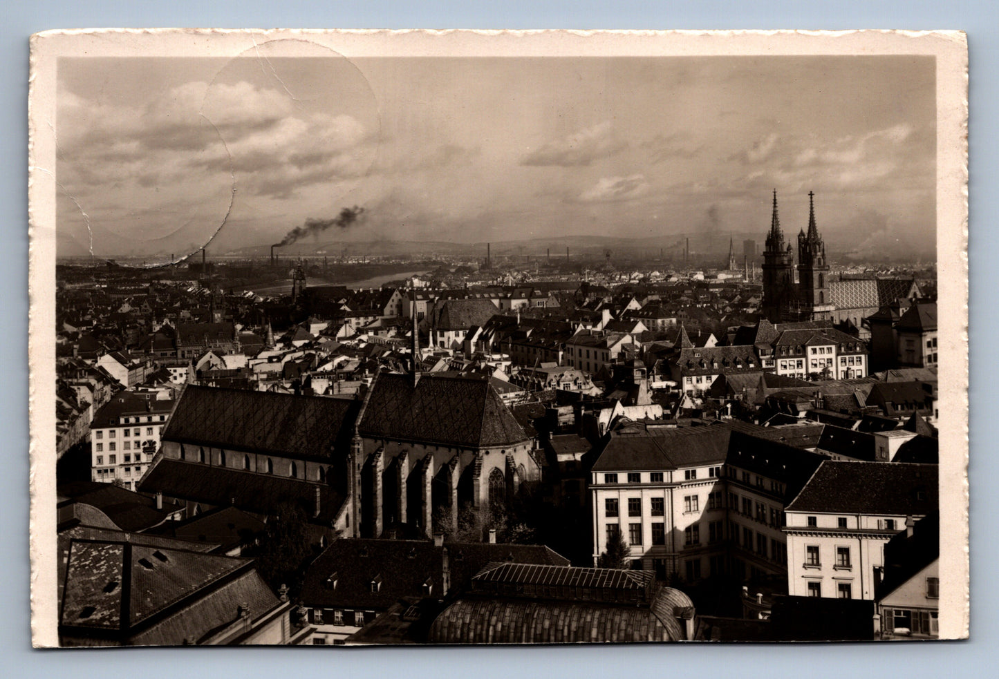 Pohlednice BASEL, GESAMTANSICHT (x20162)