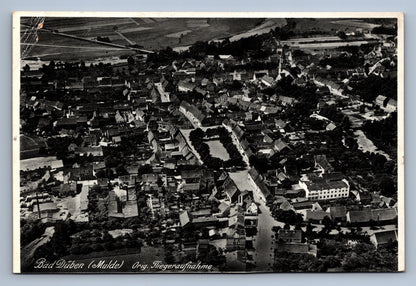 Pohlednice BAD DÜBEN (MULDE) ORIG. FLIEGERAUFNAHME (x20163)