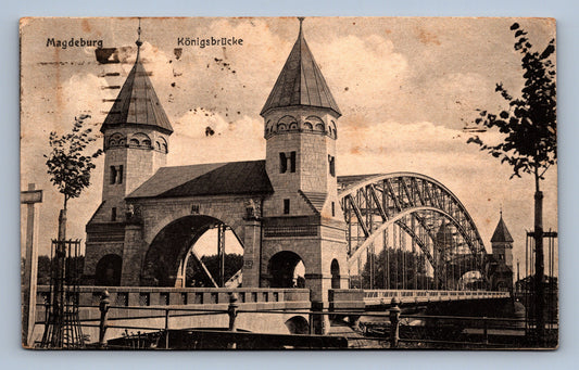 Pohlednice MAGDEBURG - KÖNIGSBR§UCKE (x20167)