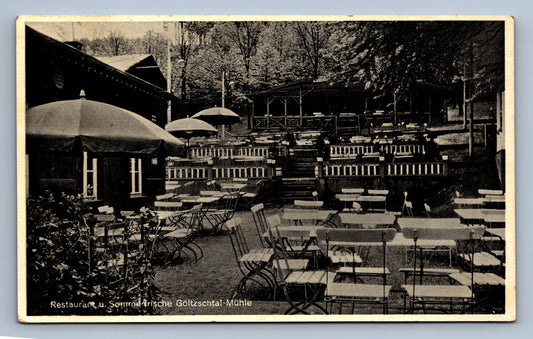 Pohlednice RESTAURANT U. SOMMERFRISCHE GÖLTZSCHTAL - MÜHLE (x20168)