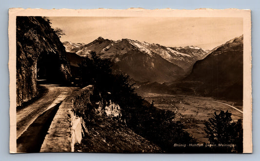 Pohlednice BRÜNIG - HOHFLUH GEGEN MEIRINGEN (x20174)