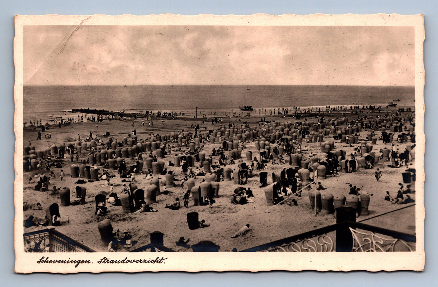 Pohlednice SCHEVENINGEN STRAUDOVERZICHT (x20175)