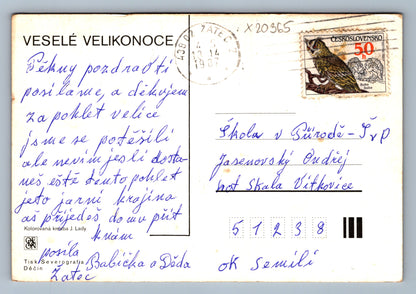 Pohlednice VESELÉ VELIKONOCE (x20365)