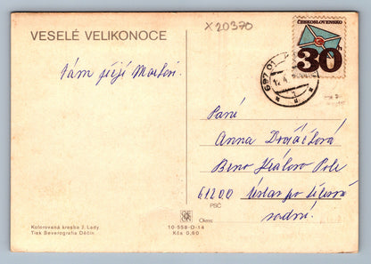 Pohlednice VESELÉ VELIKONOCE (x20370)