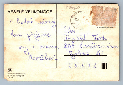 Pohlednice VESELÉ VELIKONOCE (x20372)