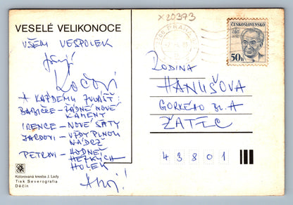 Pohlednice VESELÉ VELIKONOCE (x20373)