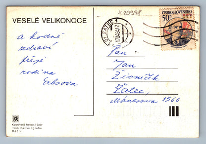 Pohlednice VESELÉ VELIKONOCE (x20378)