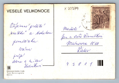 Pohlednice VESELÉ VELIKONOCE (x20379)