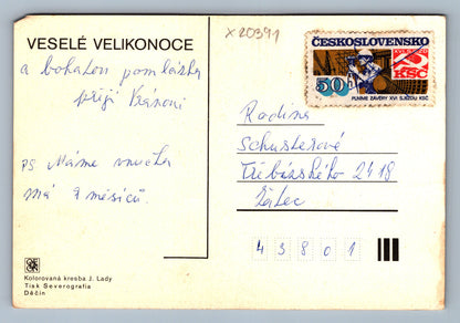 Pohlednice VESELÉ VELIKONOCE (x20391)