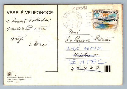 Pohlednice VESELÉ VELIKONOCE (x20398)