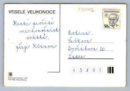 Pohlednice VESELÉ VELIKONOCE (x20402)