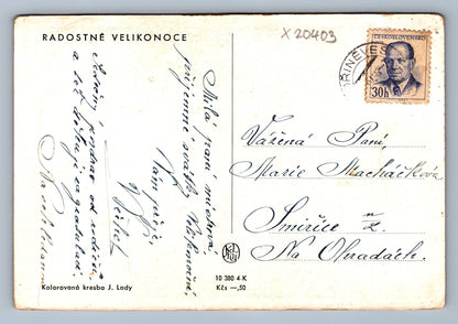 Pohlednice RADOSTNÉ VELIKONOCE (x20403)