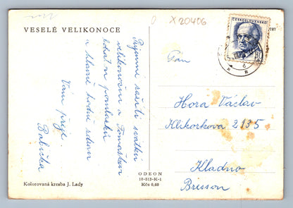 Pohlednice VESELÉ VELIKONOCE (x20406)