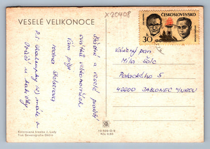 Pohlednice VESELÉ VELIKONOCE (x20408)