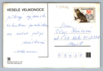 Pohlednice VESELÉ VELIKONOCE (x20412)
