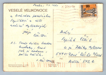 Pohlednice VESELÉ VELIKONOCE (x20414)