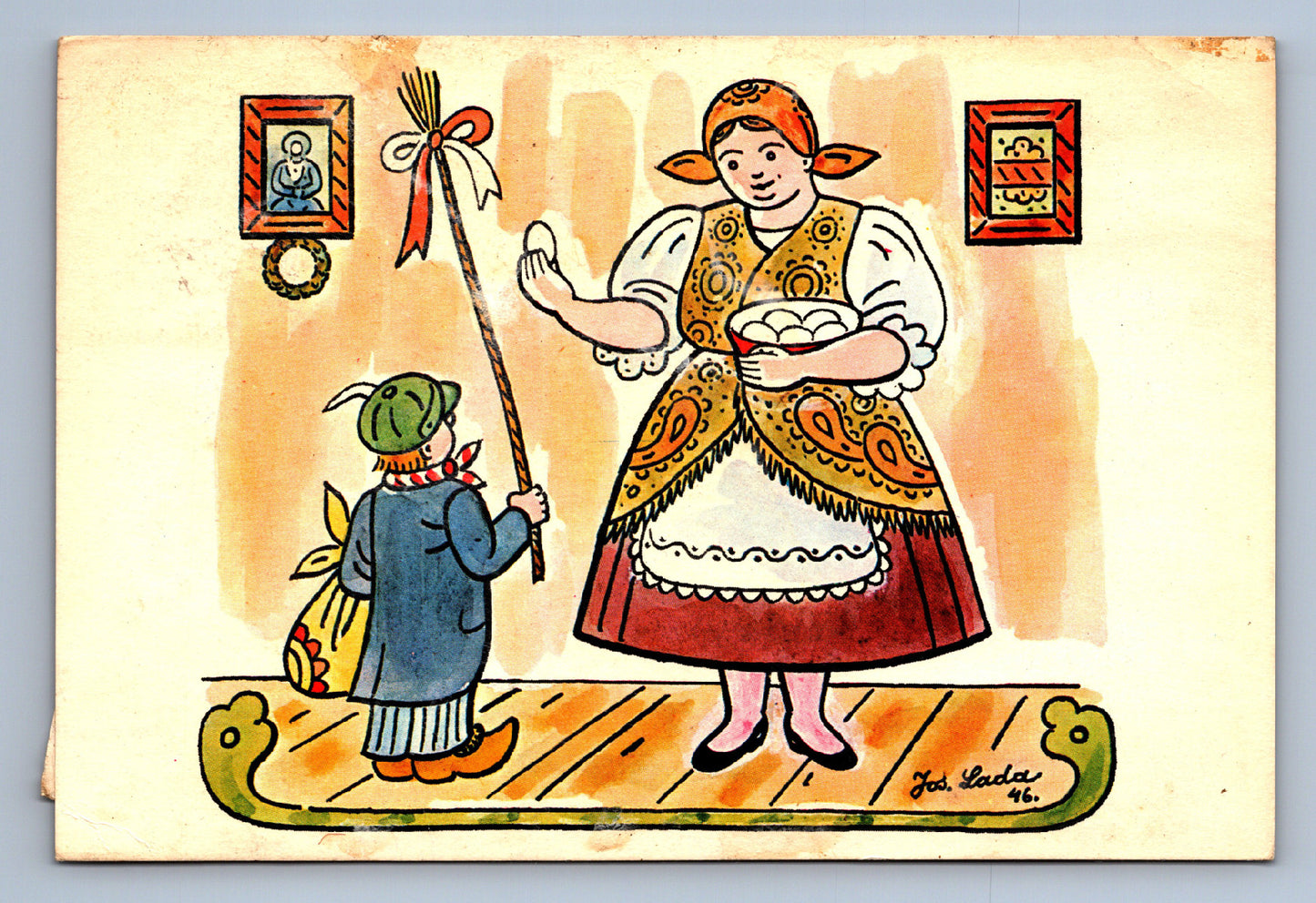 Pohlednice VESELÉ VELIKONOCE (x20415)