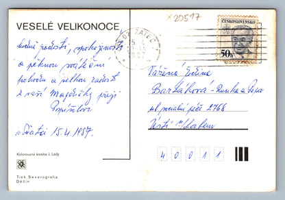 Pohlednice VESELÉ VELIKONOCE (x20417)