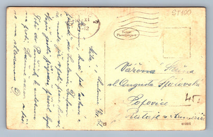 Pohlednice PAMÁTNÍK UMUČENÝCH 1. KVĚTNA 1945 V PŘESTAVLKÁCH (ST100)