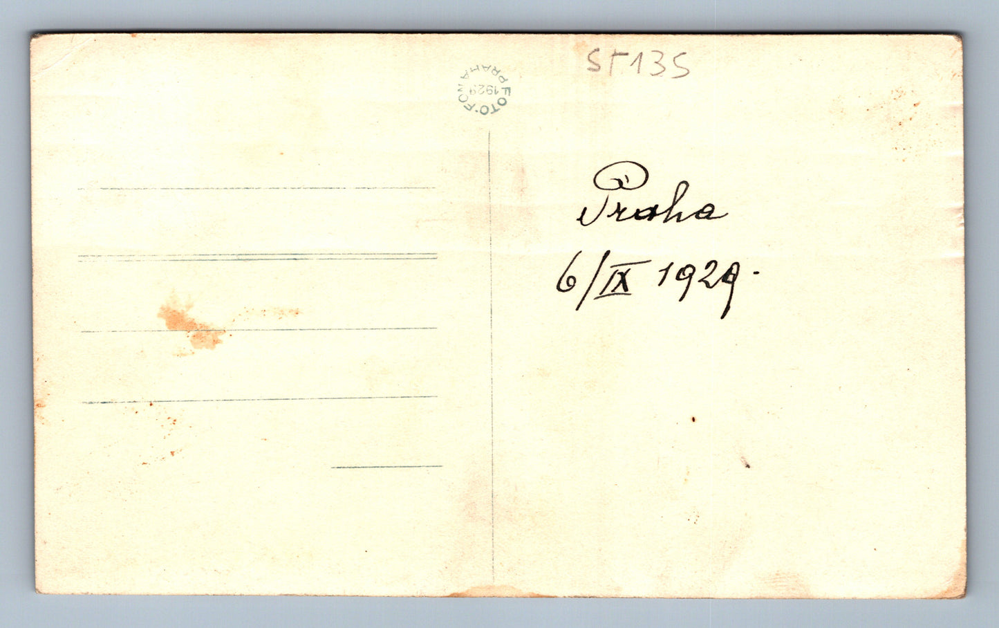 Pohlednice ZEYERŮV POMNÍK V CHOTKOVÝCH SADECH PRAHA 1929 (ST135)