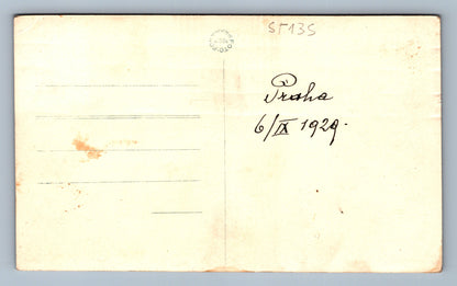 Pohlednice ZEYERŮV POMNÍK V CHOTKOVÝCH SADECH PRAHA 1929 (ST135)