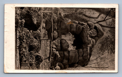 Pohlednice ZEYERŮV POMNÍK V CHOTKOVÝCH SADECH PRAHA 1929 (ST135)