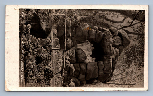 Pohlednice ZEYERŮV POMNÍK V CHOTKOVÝCH SADECH PRAHA 1929 (ST135)