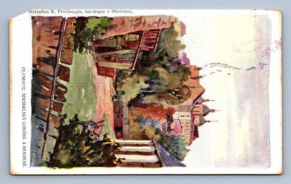 Pohlednice DLOUHÁ ADRESA OLOMOUC MICHALSKÝ KOSTEL (ST168)