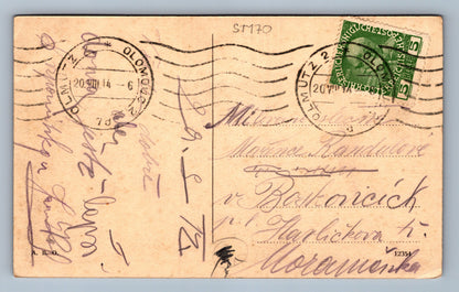 Pohlednice OLOMOC OCHUTNÁVARNA V MĚSTSKÝCH SADECH (ST170)