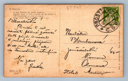 Pohlednice B KOZINA PRAHA (ST171)