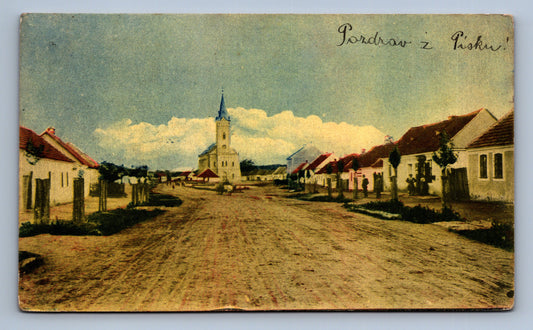 Pohlednice POZDRAV Z PÍSKU (ST189)