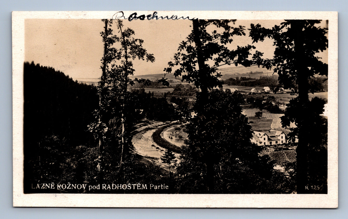 Pohlednice LÁZNĚ ROŽOV POD RADHOŠTĚM PRATIE (ST197)