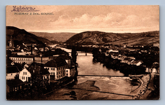 Pohlednice POZDRAV Z DOL KOUNIC IVANČICE (ST223)