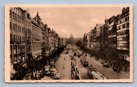 Pohlednice PRAHA VÁCLAVSKÉ NÁMĚSTÍ (ST226)