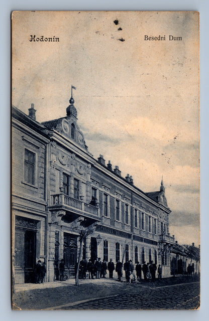 Pohlednice HODONÍN BESEDNI DUM HOTEL (ST235)