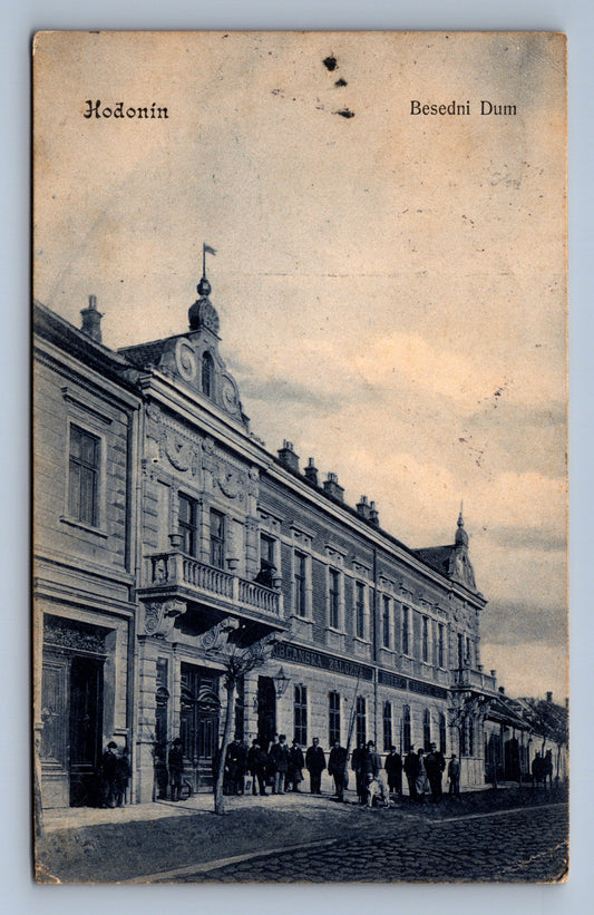 Pohlednice HODONÍN BESEDNI DUM HOTEL (ST235)