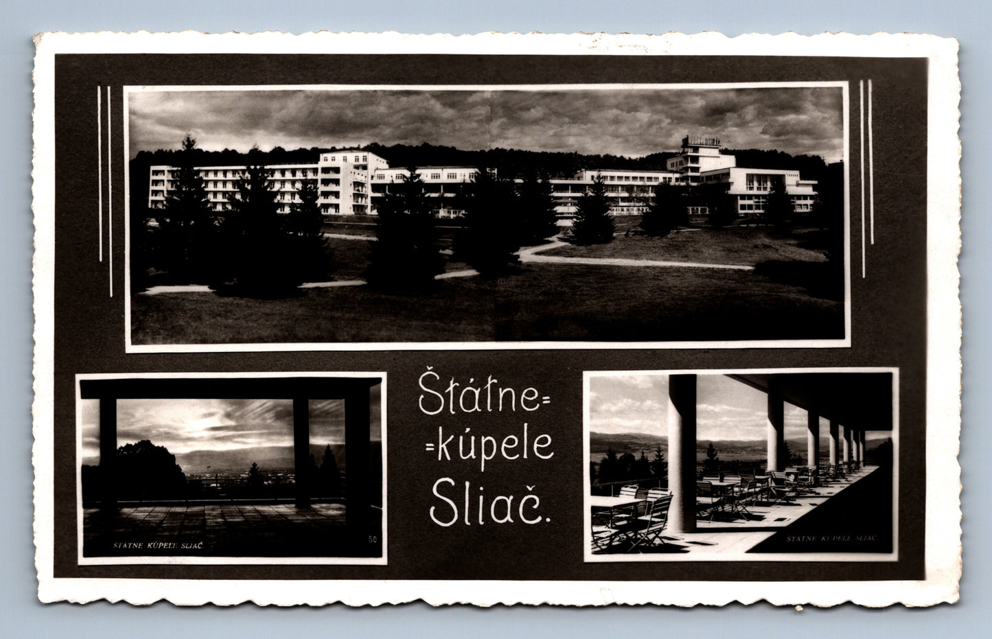 Pohlednice ŠTÁTNE KÚPELE SLIAČ KOLÁŽ (ST241)