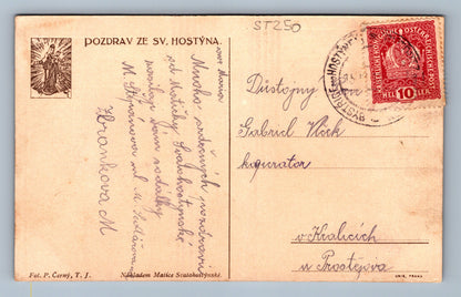 Pohlednice Pozdrav ze sv. Hostýna (ST250)