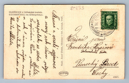 Pohlednice OLEŠNICE V ORLICKÝCH HORÁCH (ST253)