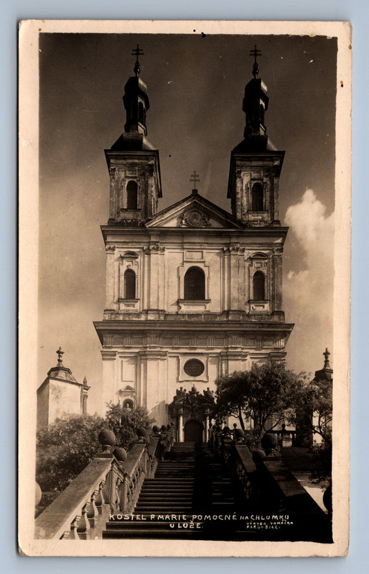 Pohlednice KOSTEL P MARIE POMOCNÉ NA CHLUMKU U LOŽE (ST254)